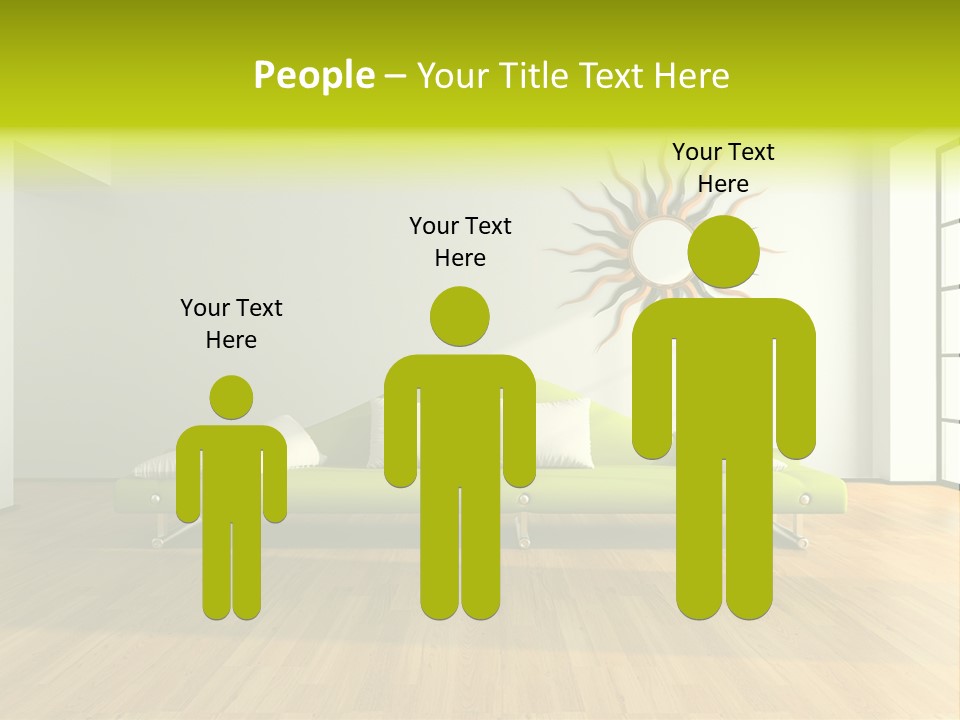 Drawingroom Shade Decor PowerPoint Template