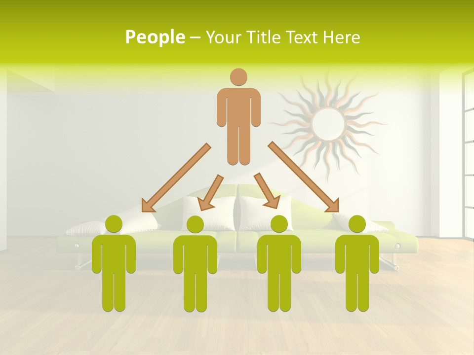 Drawingroom Shade Decor PowerPoint Template