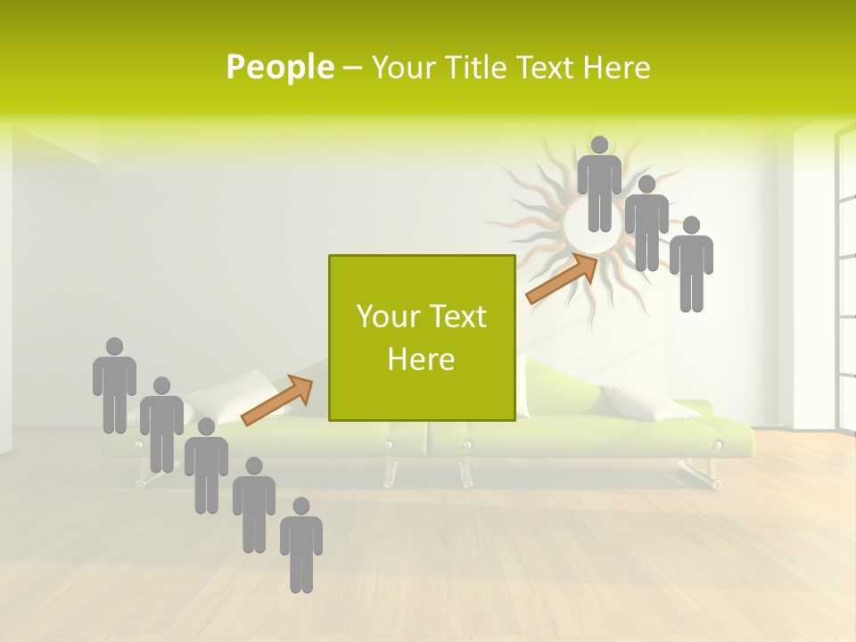 Drawingroom Shade Decor PowerPoint Template