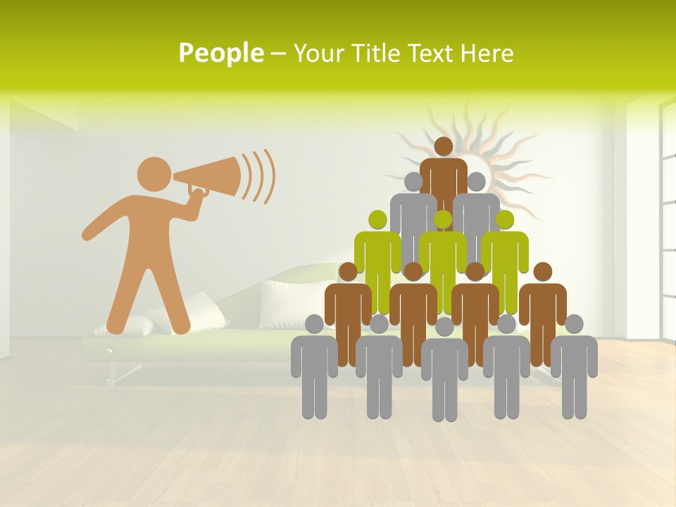 Drawingroom Shade Decor PowerPoint Template