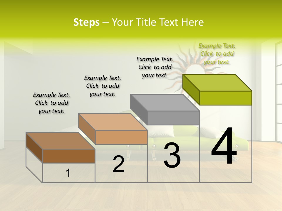 Drawingroom Shade Decor PowerPoint Template