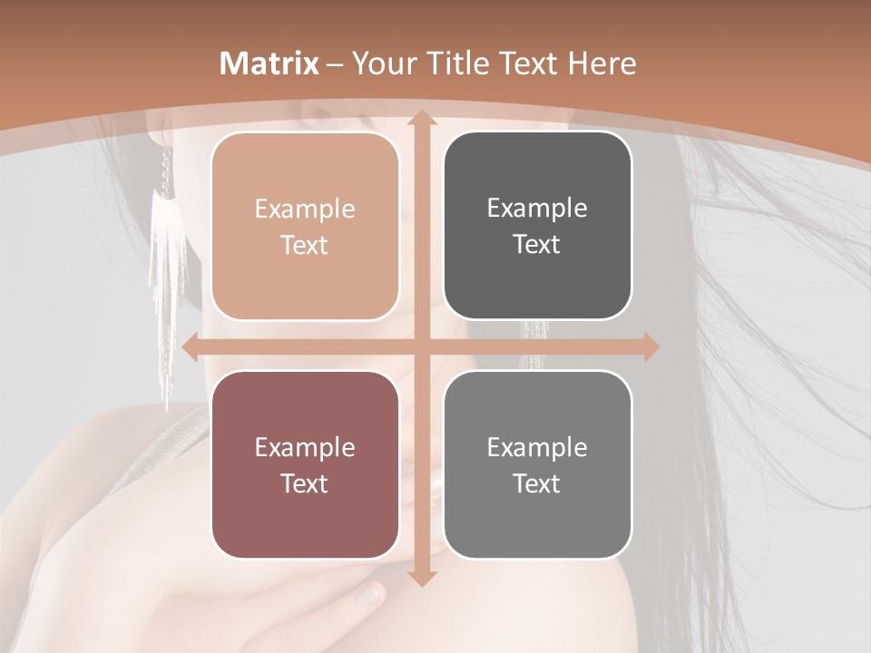 Lips Girl Female PowerPoint Template