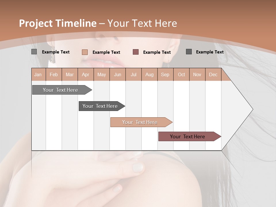 Lips Girl Female PowerPoint Template