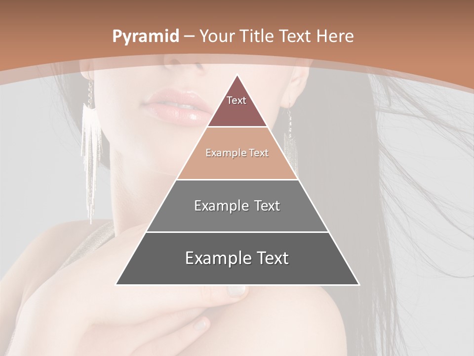 Lips Girl Female PowerPoint Template