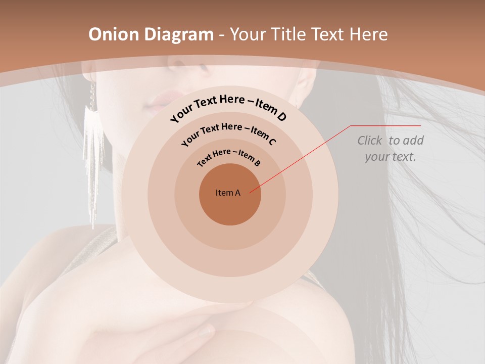 Lips Girl Female PowerPoint Template