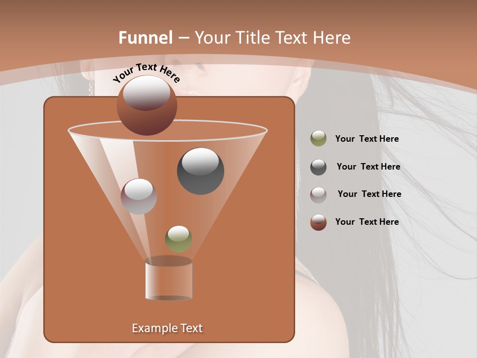 Lips Girl Female PowerPoint Template