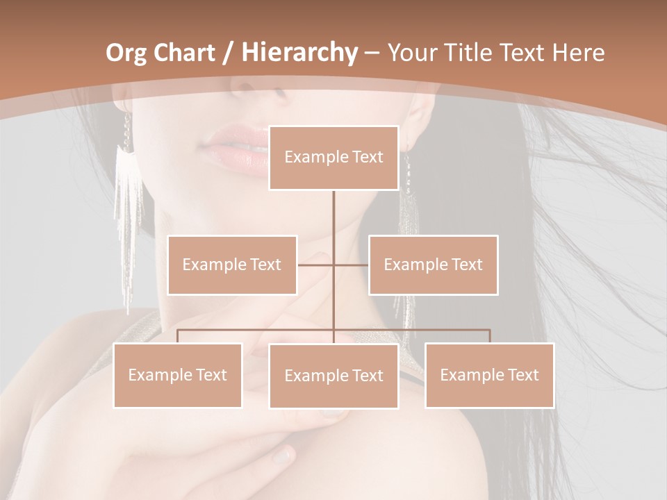 Lips Girl Female PowerPoint Template