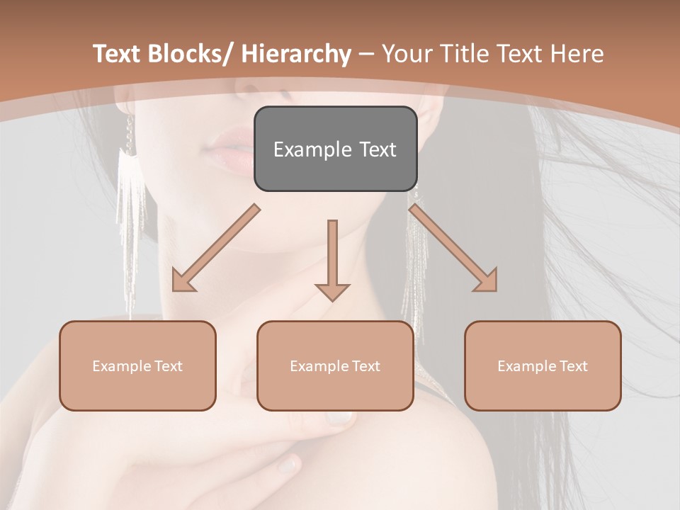 Lips Girl Female PowerPoint Template