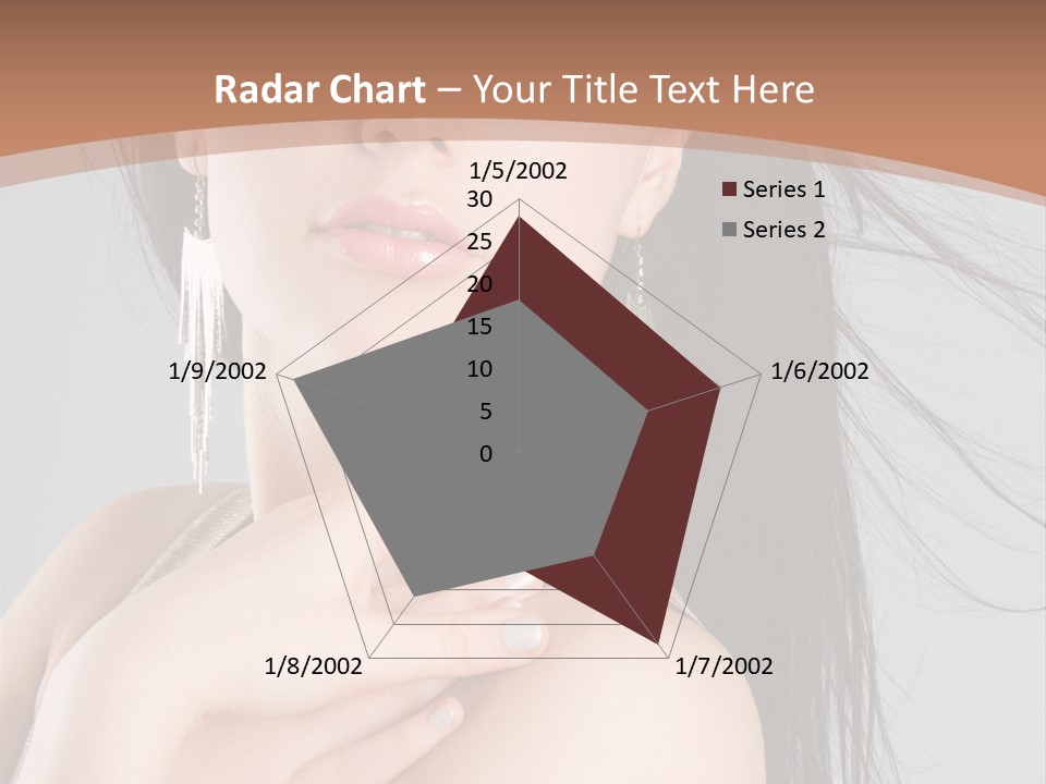 Lips Girl Female PowerPoint Template