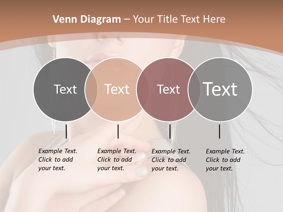 Lips Girl Female PowerPoint Template