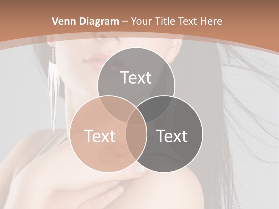 Lips Girl Female PowerPoint Template