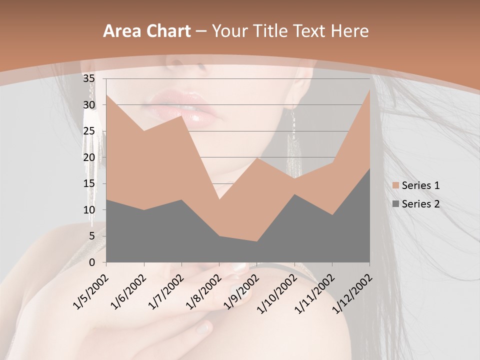 Lips Girl Female PowerPoint Template