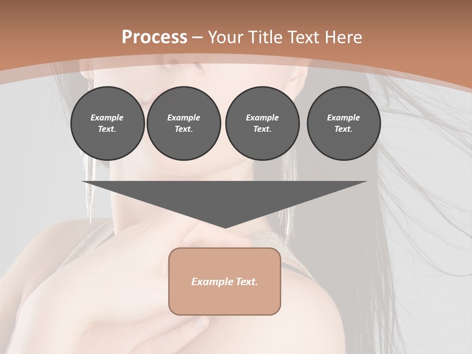 Lips Girl Female PowerPoint Template