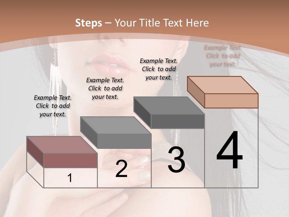 Lips Girl Female PowerPoint Template