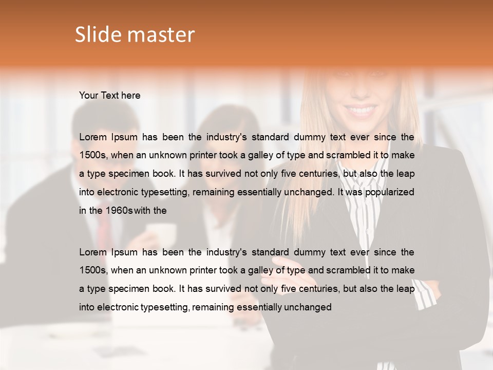 Illustration Exposure Picture PowerPoint Template