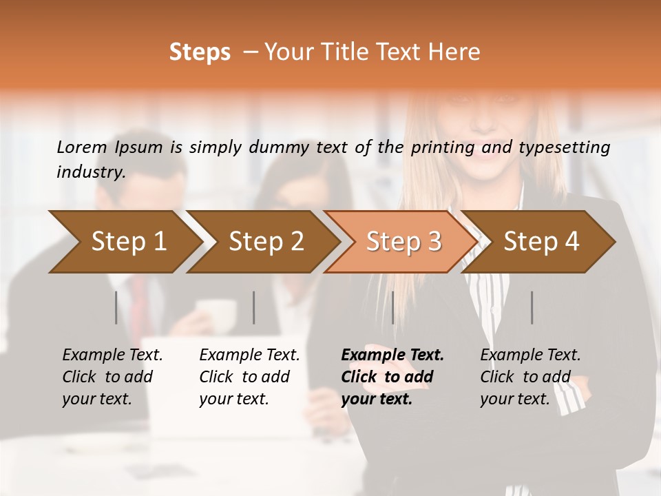 Illustration Exposure Picture PowerPoint Template