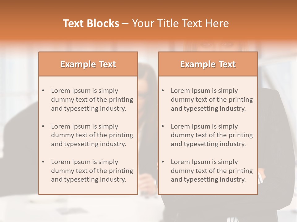 Illustration Exposure Picture PowerPoint Template