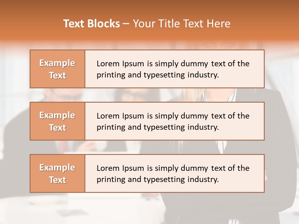 Illustration Exposure Picture PowerPoint Template