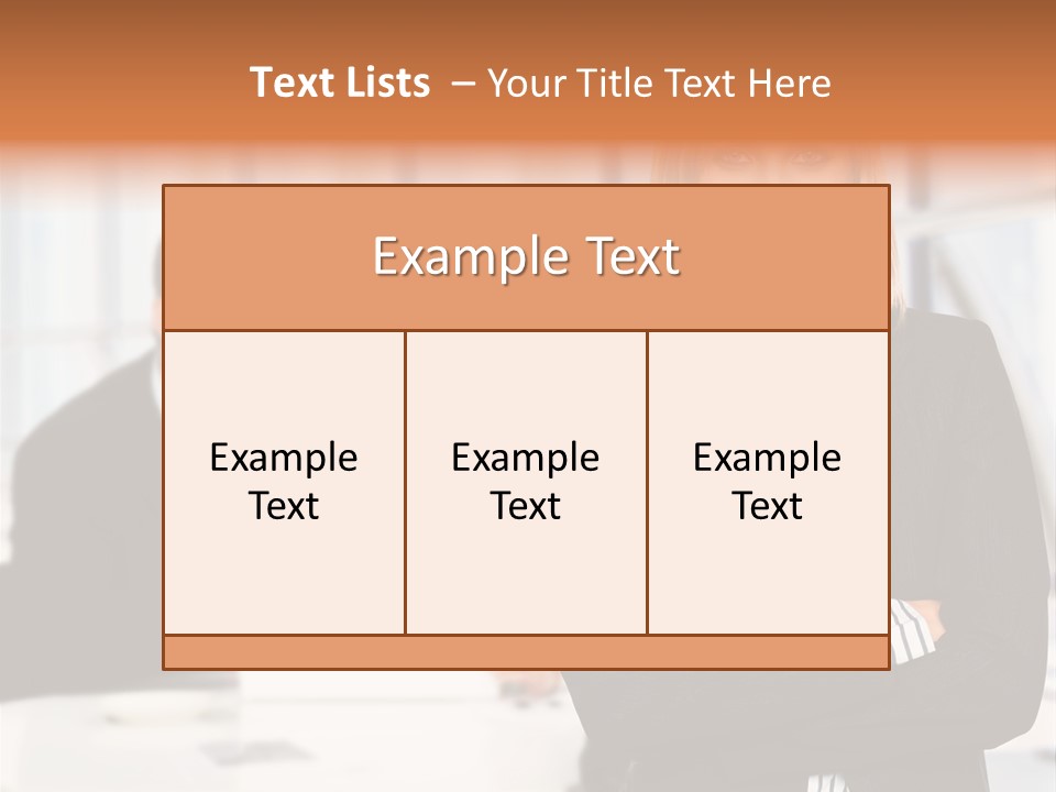 Illustration Exposure Picture PowerPoint Template