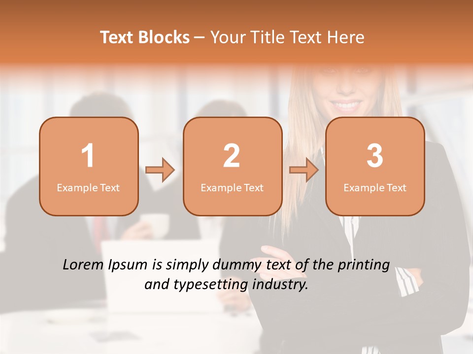 Illustration Exposure Picture PowerPoint Template