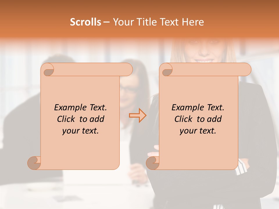 Illustration Exposure Picture PowerPoint Template