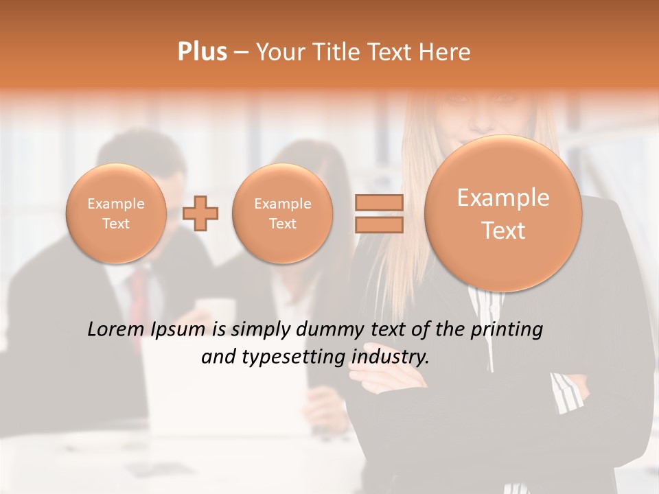 Illustration Exposure Picture PowerPoint Template