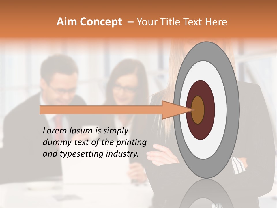 Illustration Exposure Picture PowerPoint Template