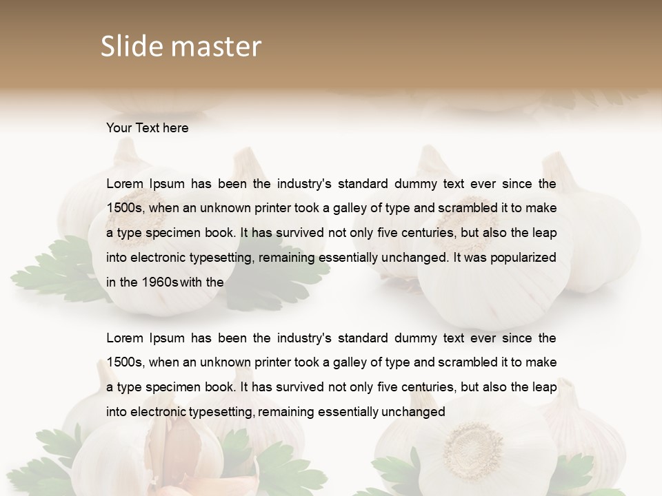 Spice Life Set PowerPoint Template