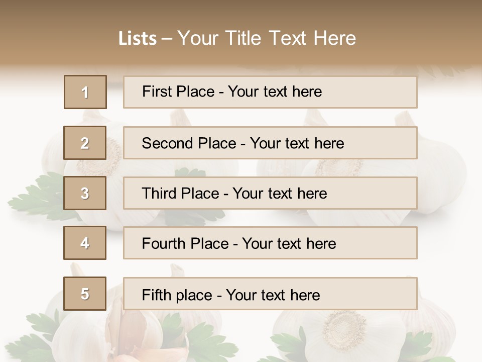 Spice Life Set PowerPoint Template
