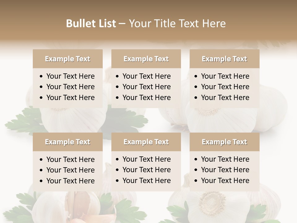 Spice Life Set PowerPoint Template