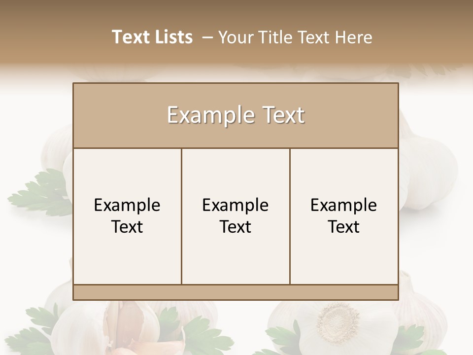 Spice Life Set PowerPoint Template