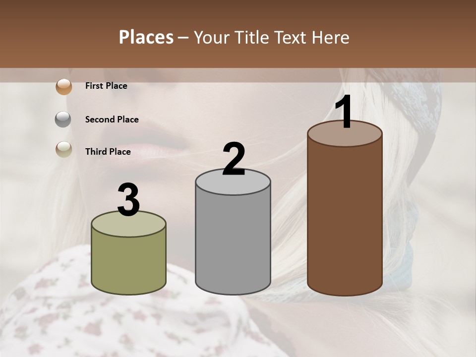 Fashionable Beauty Field PowerPoint Template