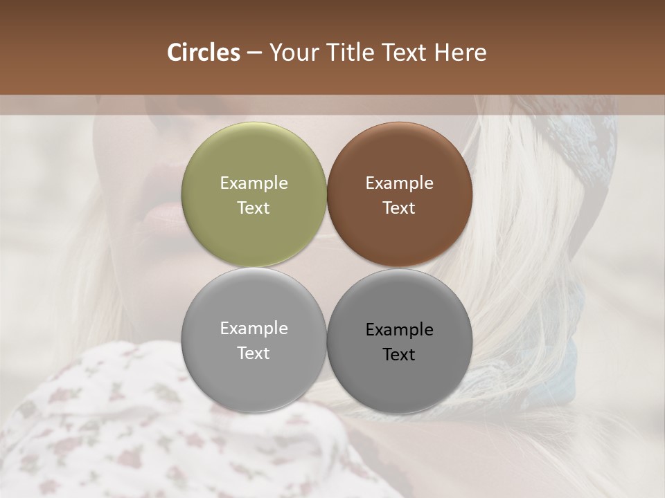 Fashionable Beauty Field PowerPoint Template