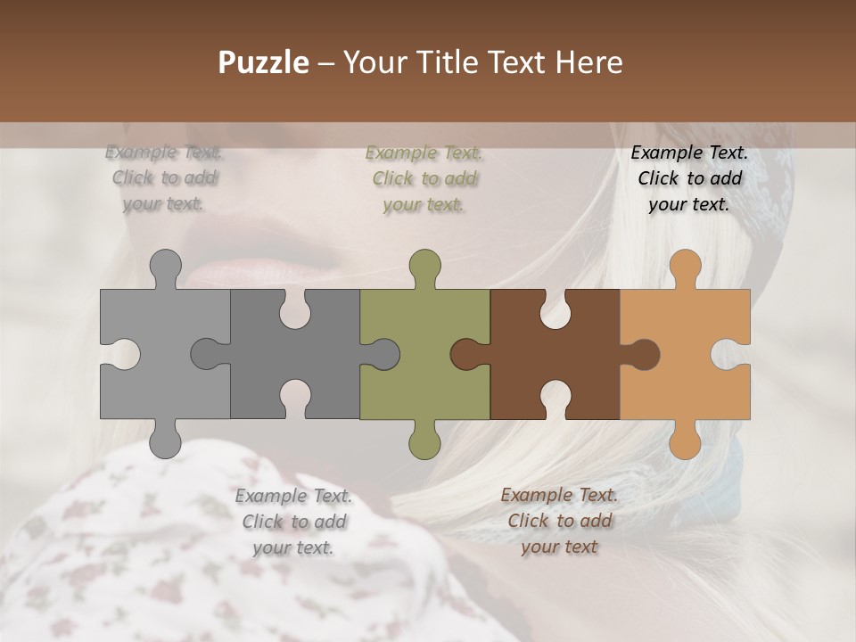 Fashionable Beauty Field PowerPoint Template