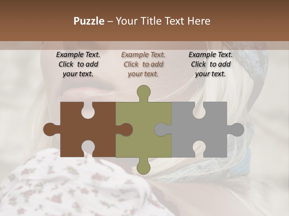 Fashionable Beauty Field PowerPoint Template