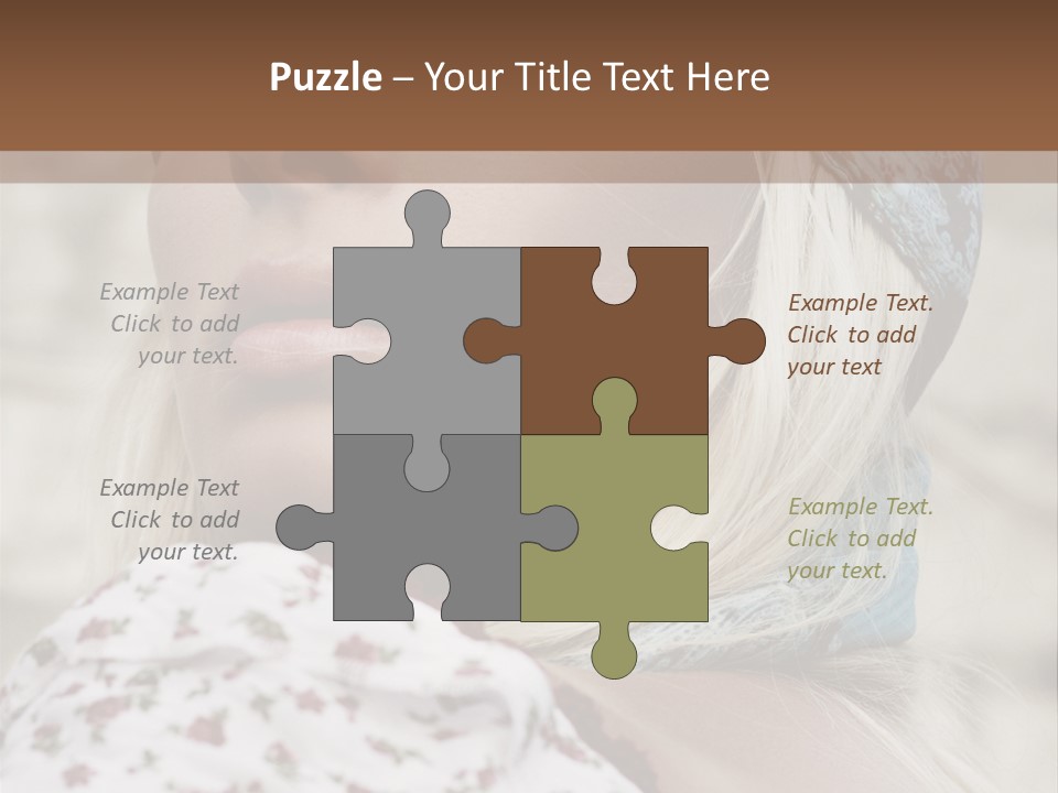 Fashionable Beauty Field PowerPoint Template