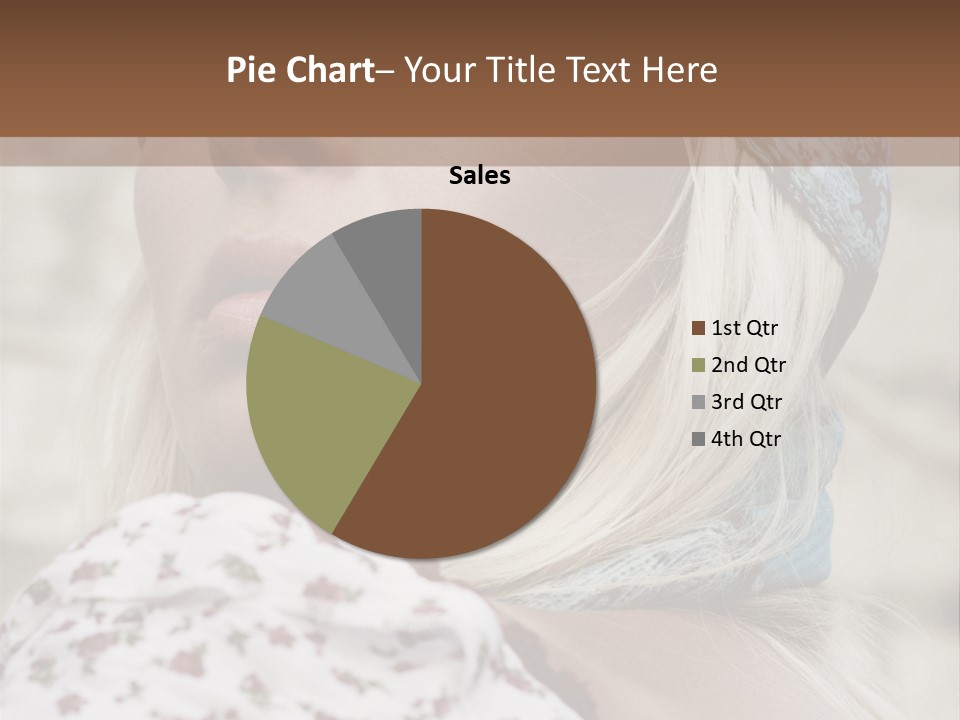 Fashionable Beauty Field PowerPoint Template