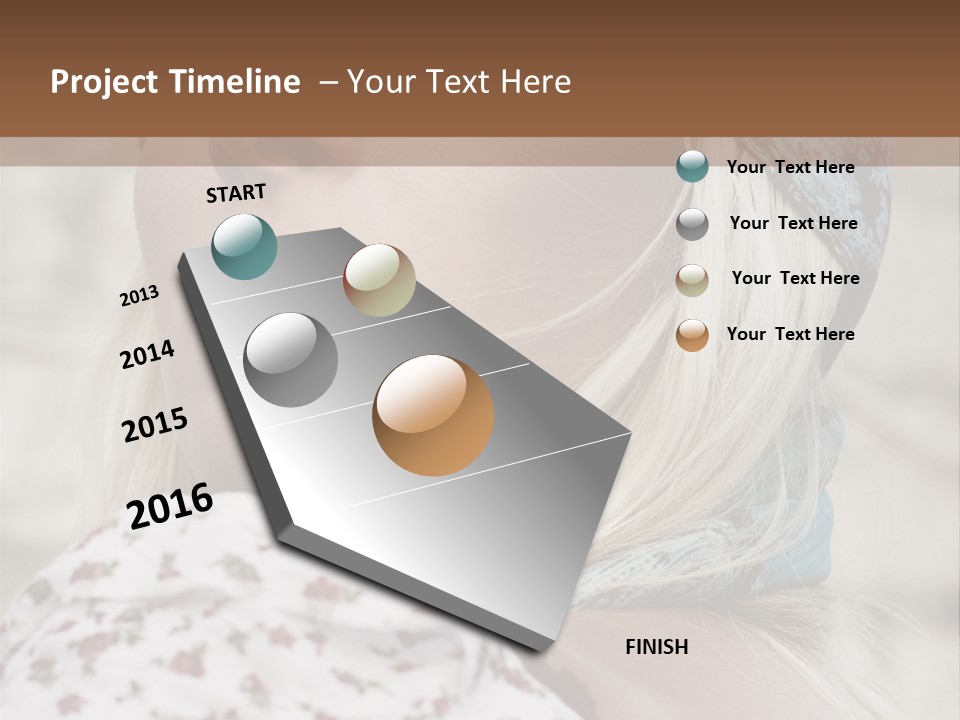 Fashionable Beauty Field PowerPoint Template