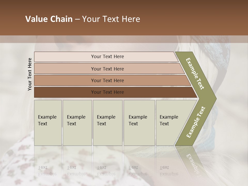 Fashionable Beauty Field PowerPoint Template