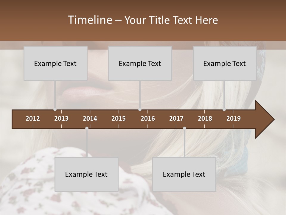 Fashionable Beauty Field PowerPoint Template