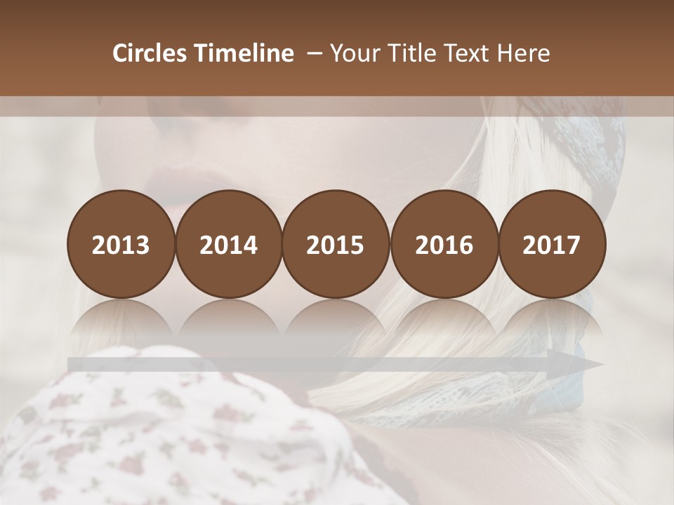 Fashionable Beauty Field PowerPoint Template