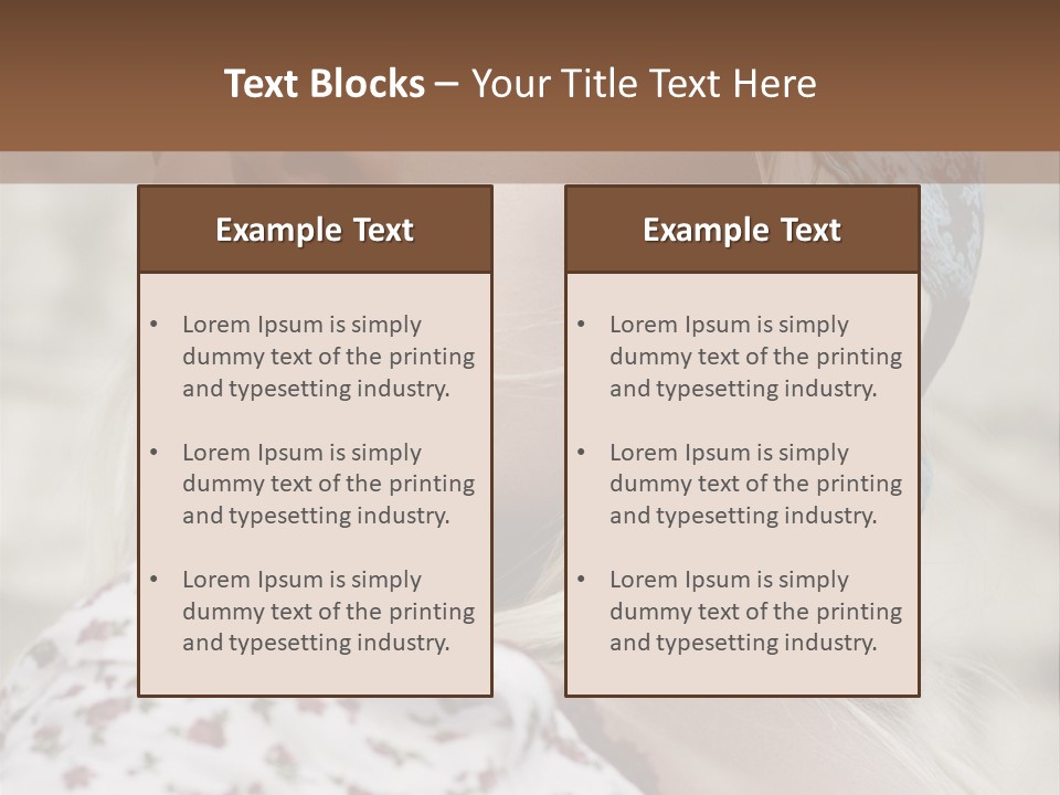 Fashionable Beauty Field PowerPoint Template