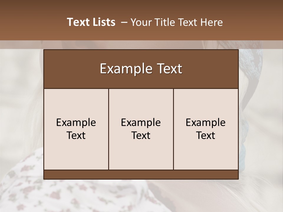 Fashionable Beauty Field PowerPoint Template