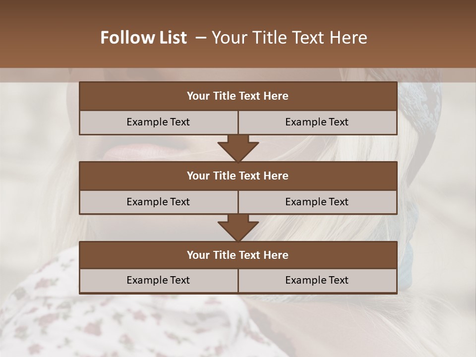 Fashionable Beauty Field PowerPoint Template