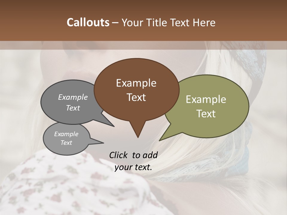 Fashionable Beauty Field PowerPoint Template