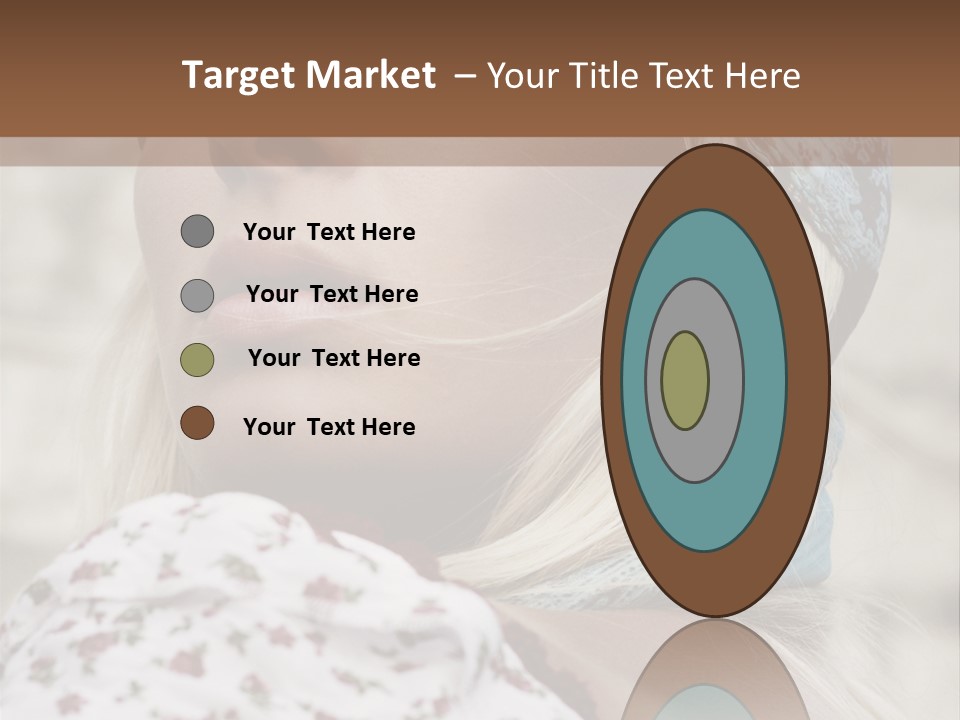 Fashionable Beauty Field PowerPoint Template