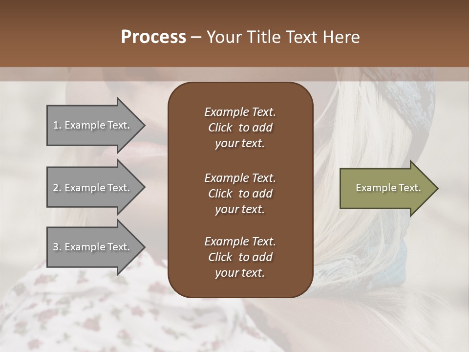 Fashionable Beauty Field PowerPoint Template