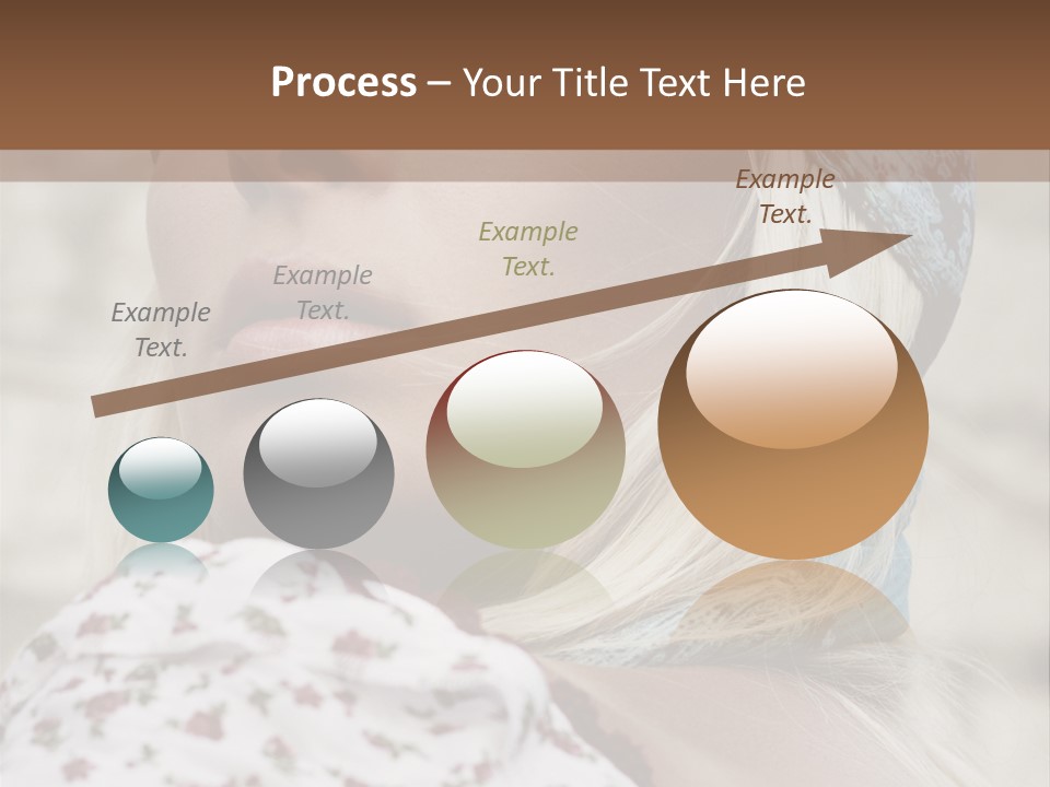 Fashionable Beauty Field PowerPoint Template