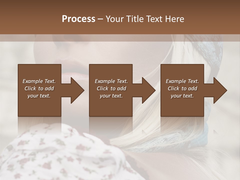 Fashionable Beauty Field PowerPoint Template