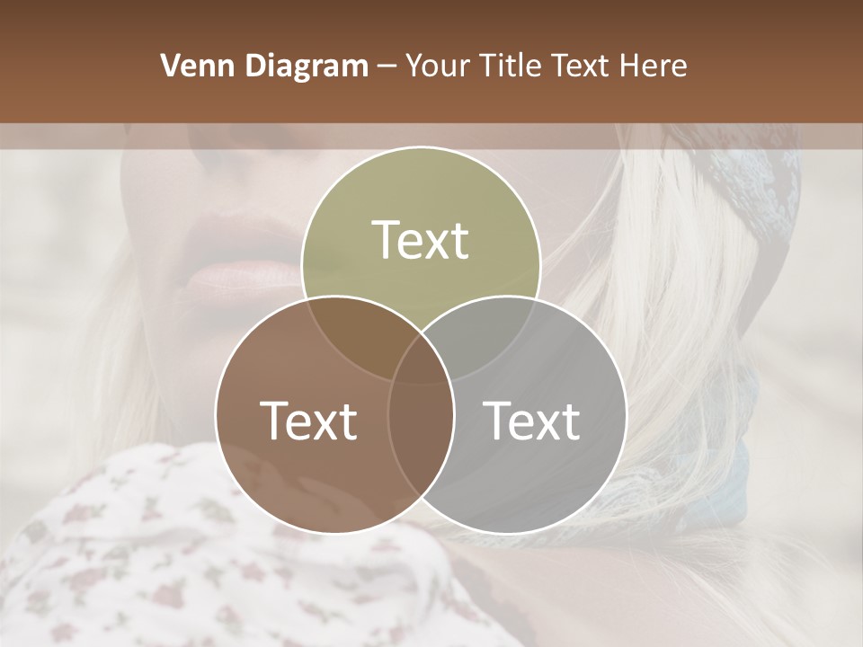 Fashionable Beauty Field PowerPoint Template